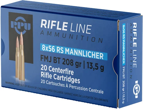 Prvi Partizan Rifle 8X56mmR Hungarian 208 gr FMJ ammo