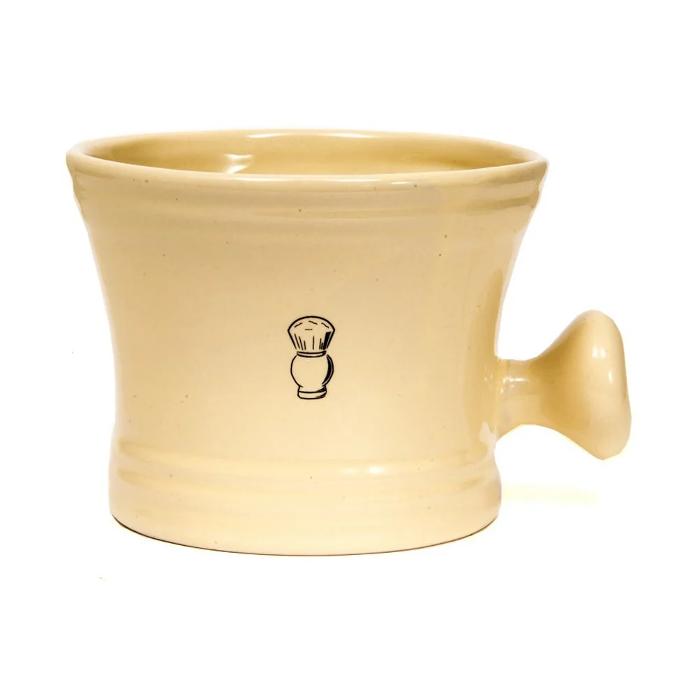 Pure Badger Apothecary Style Shaving Mug – Cream