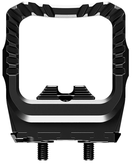 Radian Weapons Guardian, Trijicon RCR Optic Guard Mount, Fits MOS Glock, Anodized Finish, Black, Includes SIX Back-Up Iron Sights