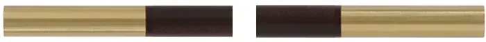 Ramrod for Austin & Halleck Mountain Rifle,3/8" brown Delrin nylon, 32-1/4" long.Brass tips threaded 10-32. Made in the U.S.A.
