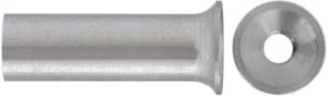 Ramrod forward tip, 5/16" diameter, steel, 8-32 thread, flared concave end for Thompson Center .45 caliber Cherokee or Seneca, 1" long