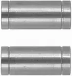 Ramrod pipe, steel, pistol forward pipe, plain for rib, round, for 3/8" ramrod