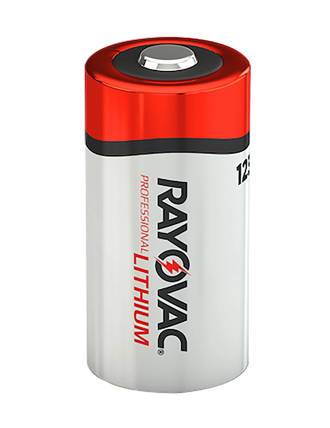 Rayovac RL123A2 123A LithiumSilver/Red 3 Volts 1,500 mAh (2) Single Pack