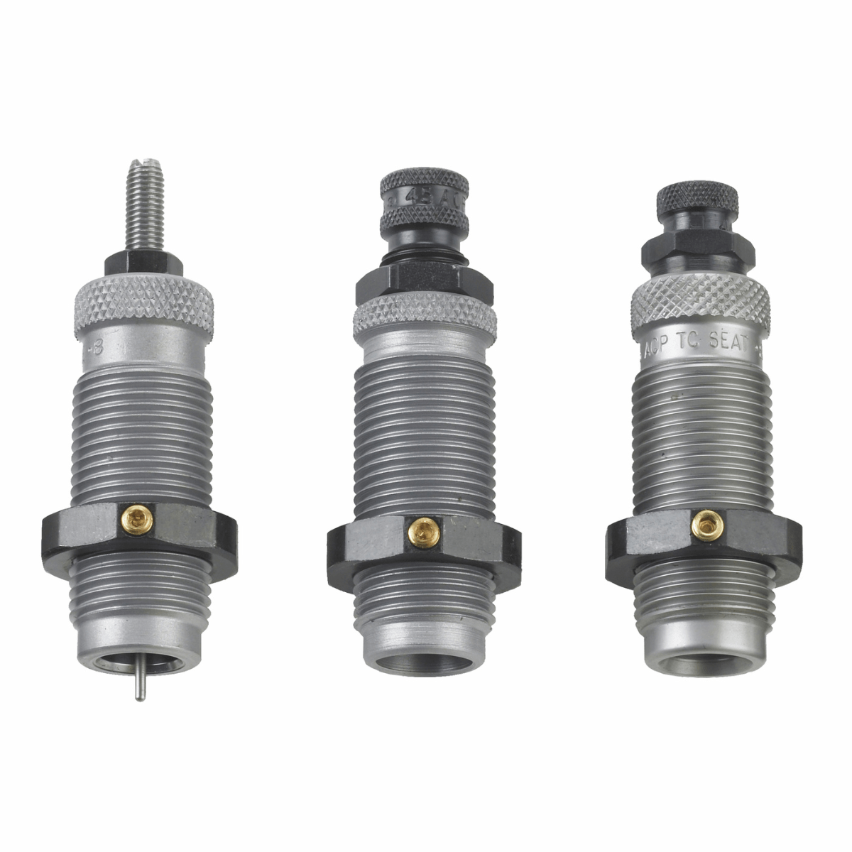 RCBS .357 Mag/.38 Spec/.357 Max 3-Die Carbide Roll Crimp Set – Group B – 18212