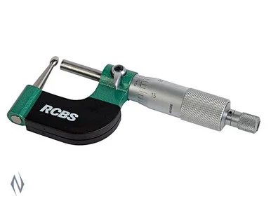 RCBS VERNIER BALL MICROMETER 0-1"