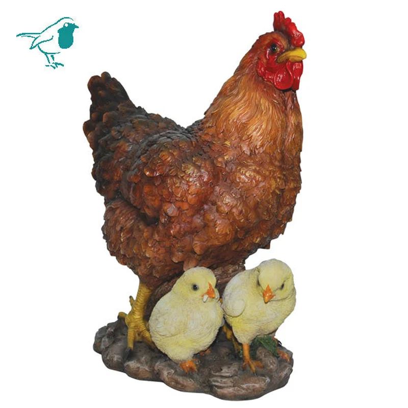 Real Life Hen with Chicks B