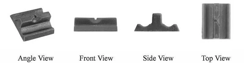 Rear sight,Allentown, Lehigh Valley style,fits up to 1-1/8" octagon, wax cast steel
