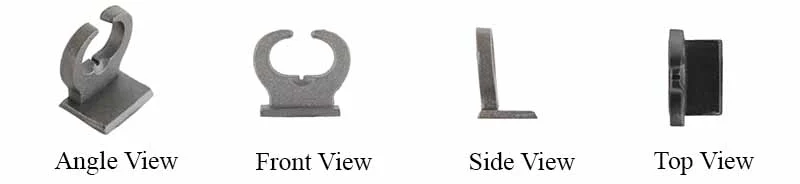 Rear sight,buckhorn with short base,for 13/16" or 7/8" octagon barrel,wax cast steel