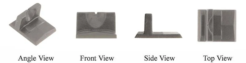 Rear sight,George Schreyer, York County style,fits up to 7/8" octagon, wax cast steel