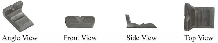Rear sight,Pennsylvania style for 15/16" or 1" octagon barrel,wax cast steel