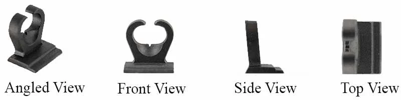 Rear sight,primitive buckhorn,for 15/16" or 1" octagon barrel,wax cast steel