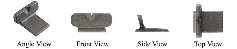 Rear sight,Tennessee style,wax cast steel