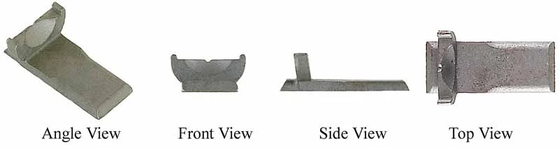 Rear sight,with extra long base,wax cast steel