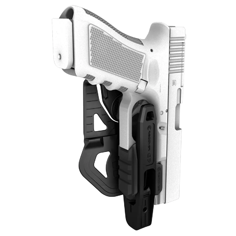 Recover Tactical G7 G7 OWB Black Polymer Compatible w/ Glock 17/19, Ambidextrous
