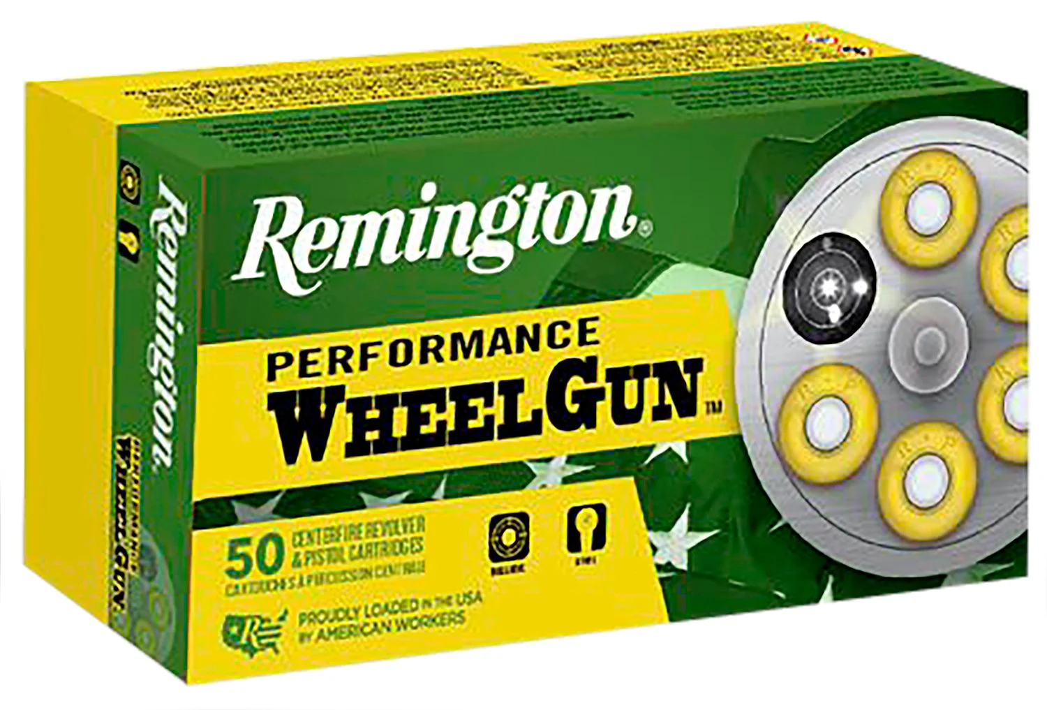 Remington 22271 Performance WheelGun Lead Semi Wadcutter158 Grain .38 Special