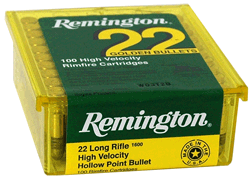 REMINGTON 22LR 36GR LEAD-HP HIGH-VEL 100RD