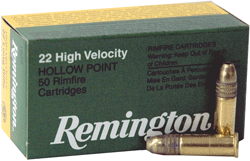 REMINGTON 22LR 36GR LEAD-HP HIGH-VEL 50RD