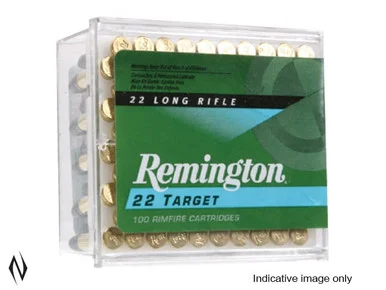 REMINGTON 22LR 40 RN TARGET 100 PK 1150FPS XXXX