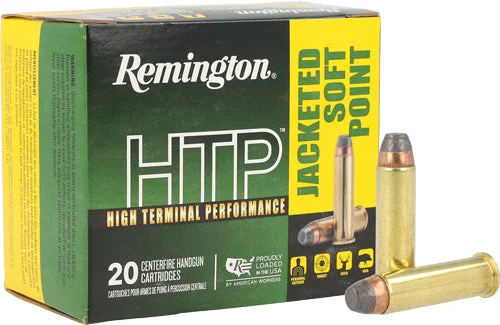 Remington 23002 HTP Jacketed Soft Point JSP 240 Grain .44 Magnum