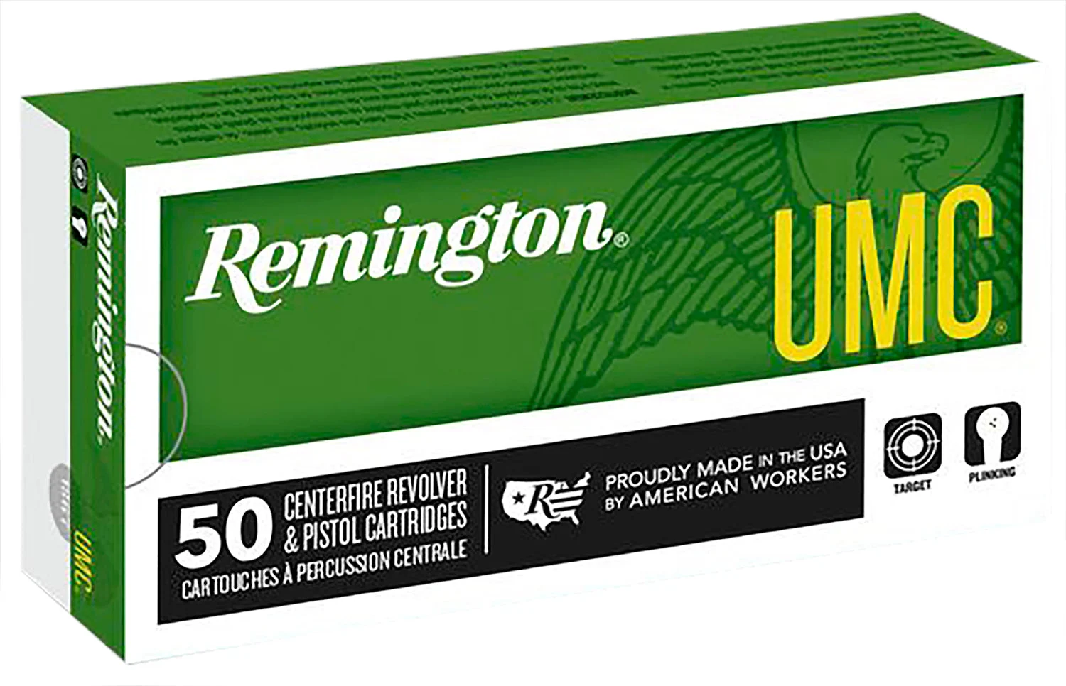 Remington 23754 UMC Semi Jacketed Hollow Point HP 125 Grain .38 Special