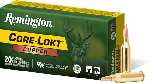 REMINGTON 243 WIN 85GR COPPER CORE-LOKT HP 20RD