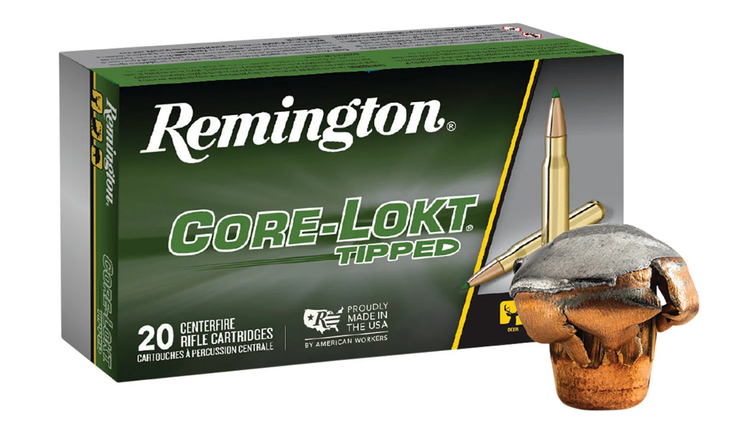 Remington 29043 Core-Lokt Tipped Core Lokt Tipped Polymer Tip150 Grain .300 WSM