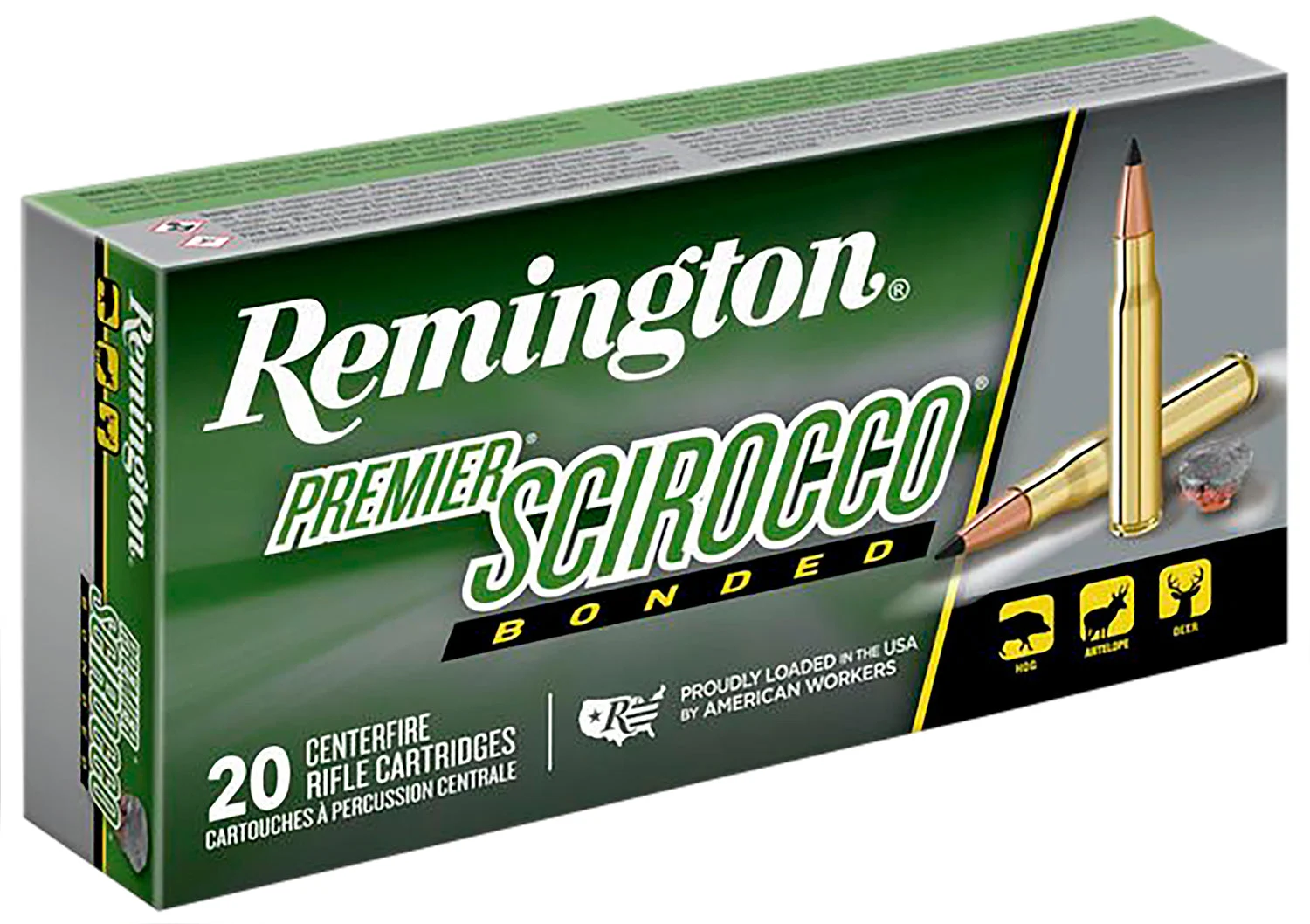 Remington 29328 Premier Swift Scirocco Bonded180 Grain .30-06 Springfield