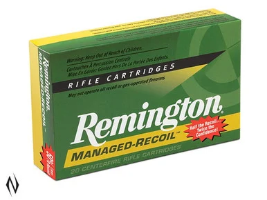 REMINGTON 30-30 WIN 125GR SP CORE LOKT MANAGED RECOIL