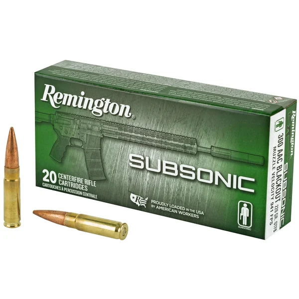 REMINGTON 300BLK 220GR SUBSONIC 20RD