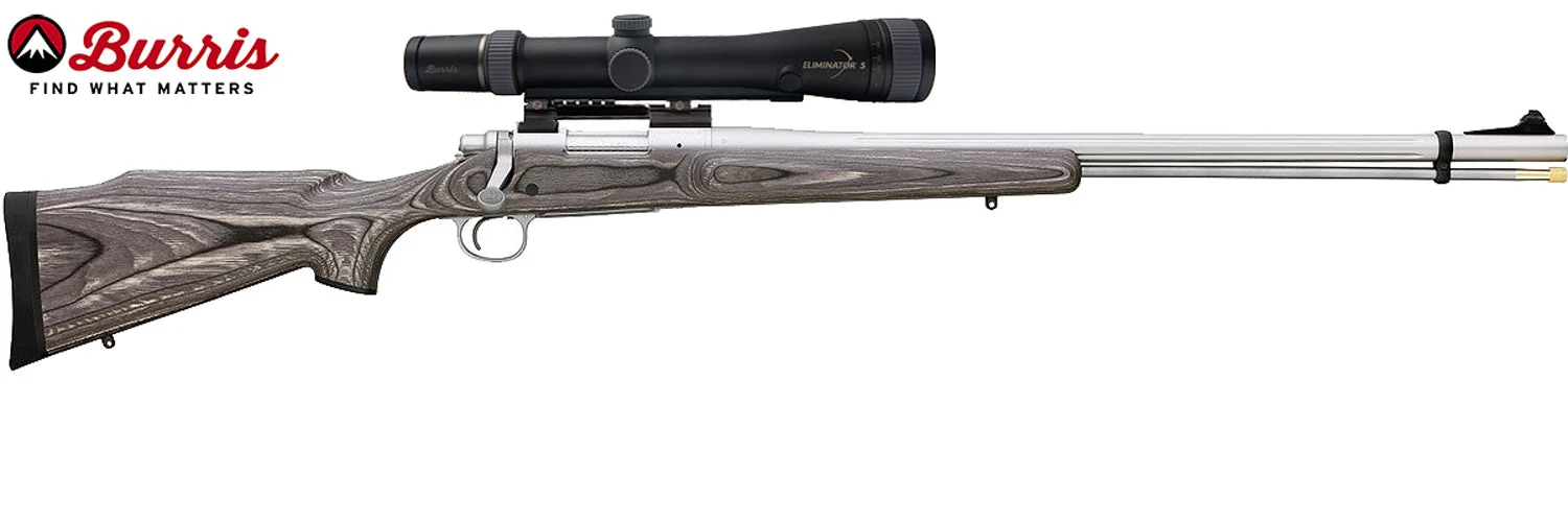 Remington 700 Ultimate Muzzleloader - Wood Laminate - Burris Eliminator V Scope Combo - 86950BEC