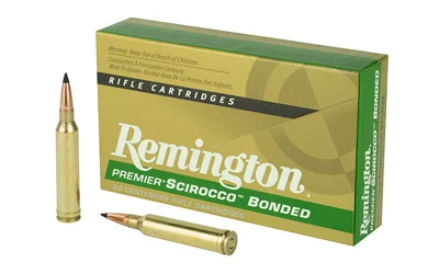 Remington Ammunition 29316 Premier Scirocco Bonded 7mm Rem Mag 150 gr Swift Scirocco Bonded 20 Per Box/ 10 Cs