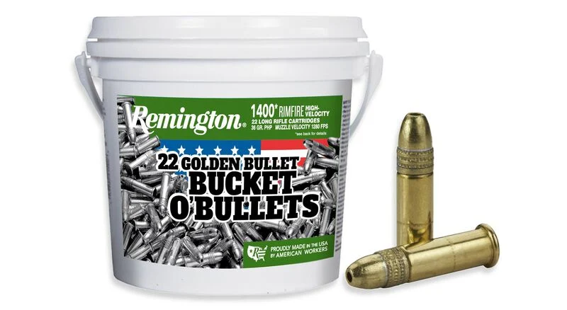 Remington Bucket O’ Bullets .22 LR 36 gr HP – High-Volume Shooting Solution | 1400 Rounds