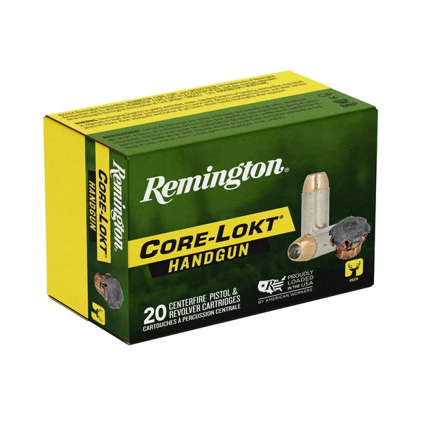 REMINGTON CORE-LOKT HNDGUN 10MM 200GR JHP 20RD