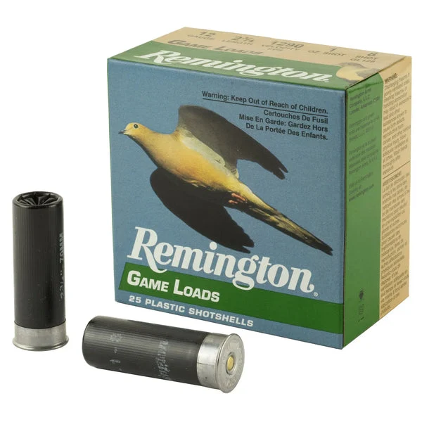 REMINGTON GAME LOAD 12GA 2 3/4" #8 25RD