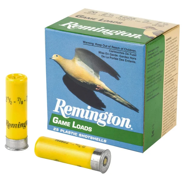 REMINGTON GAME LOAD 20GA 2 3/4" #7.5 25RD