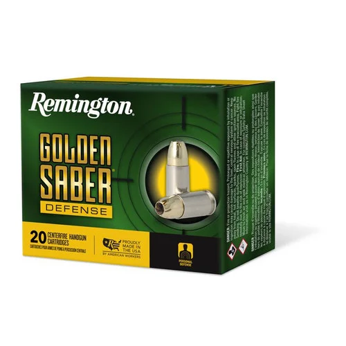 Remington Golden Saber Defense 10mm, 180gr, BJHP, 20Bx/25Cs