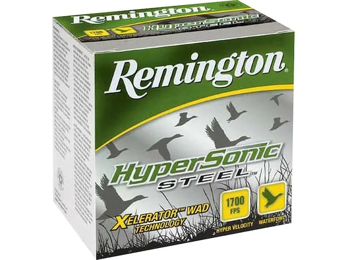 Remington HyperSonic Ammunition 12 Gauge 3″ 1-1/8 oz Non-Toxic Steel Shot