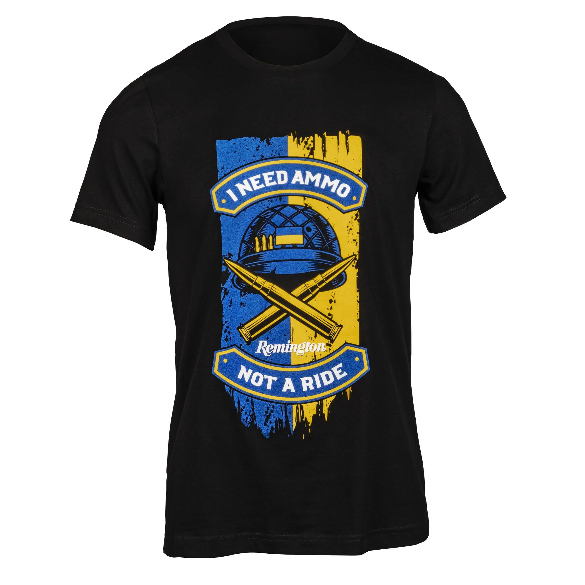 Remington I Need Ammo Not A Ride T-Shirt, Black, Small