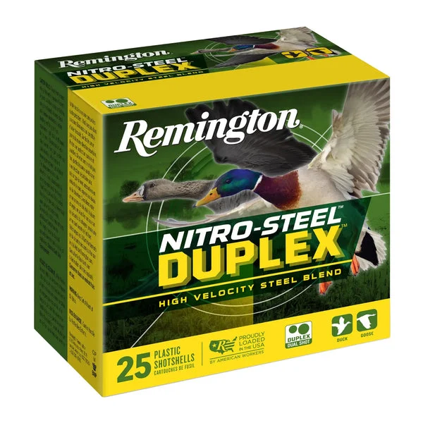 REMINGTON NITRO STL DPLX 12GA 3" BB/#4 25RD