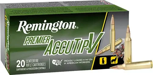 REMINGTON PREMIER 22-250 REM 50GR ACCUTIP 20RD