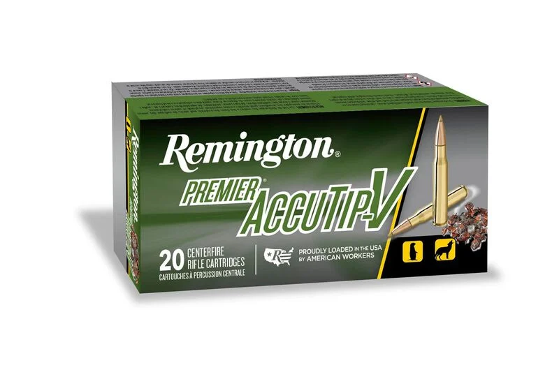 Remington Premier AccuTipV .223 Rem BT 55 gr – Hunting Ammo | 200 Rounds