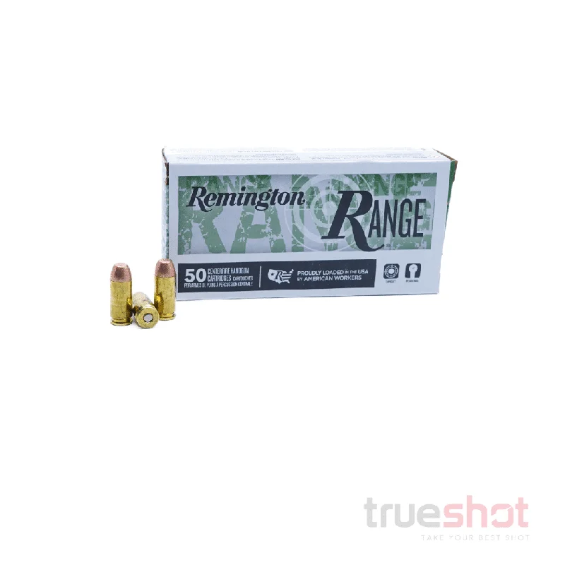 Remington Range 40 S&W 180 Grain FMJ – High-Quality Ammunition for Reliable Performance