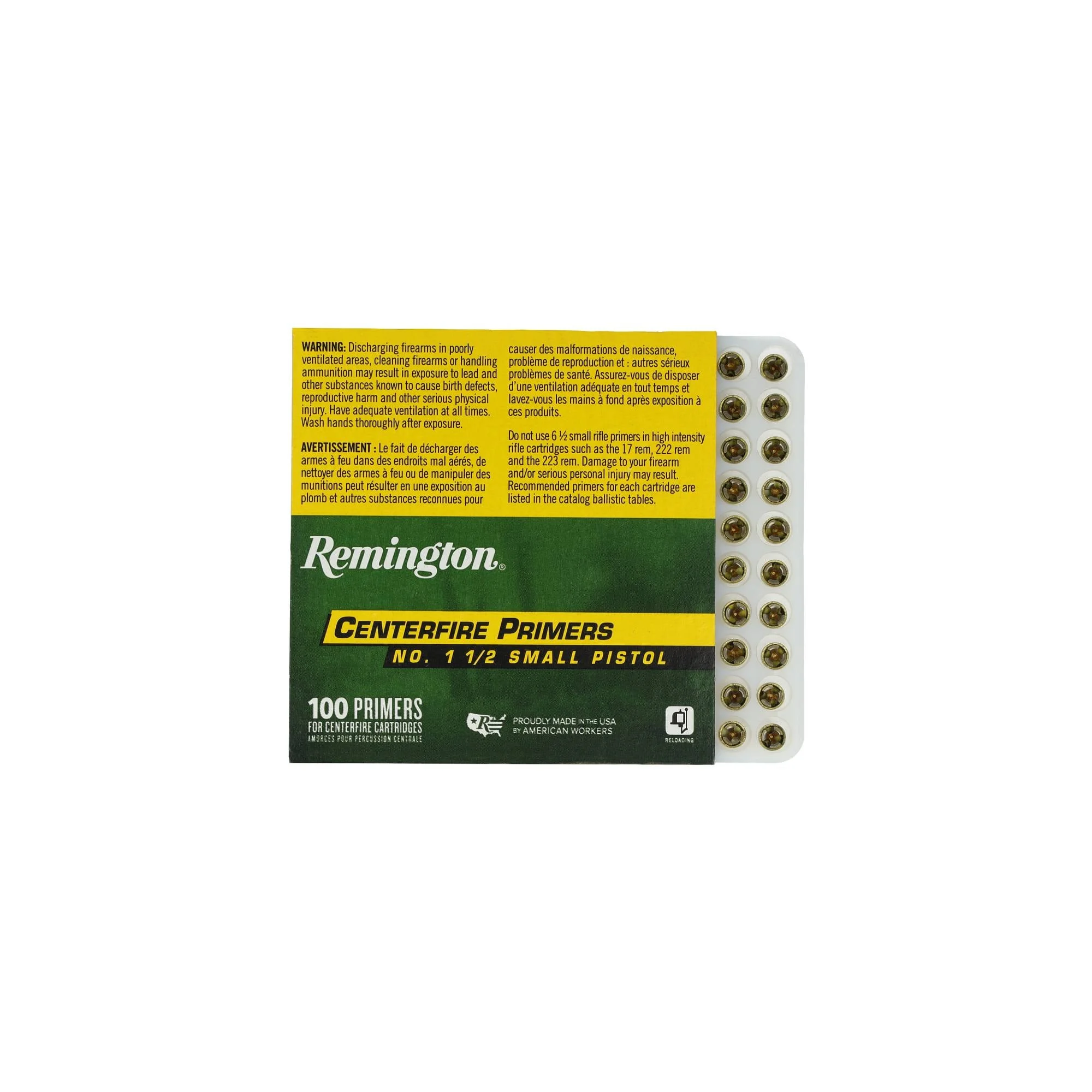 Remington Small Pistol Primer, Small Pistol