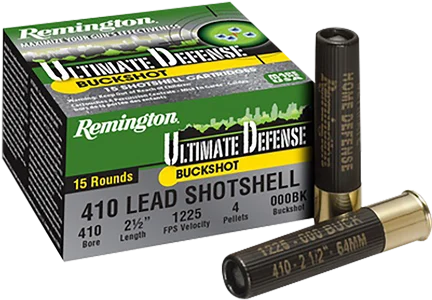REMINGTON ULTIMATE DEFENSE 410GA 2.5″ 4P #000 BUCK 15