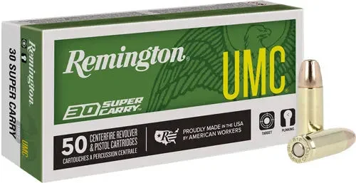 REMINGTON UMC 30 SUPER CARRY 100GR FMJ 50RD