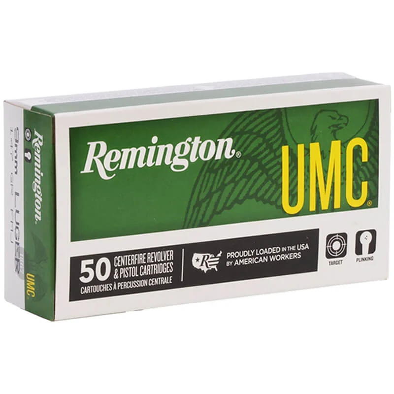 Remington UMC 9mm 147 Gr Ammo