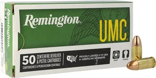 REMINGTON UMC 9MM LUGER 147GR FMJ 50RD
