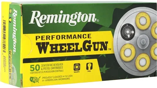 REMINGTON WHEELGUN 357 MAG 158GR LEAD-SWC 50RD