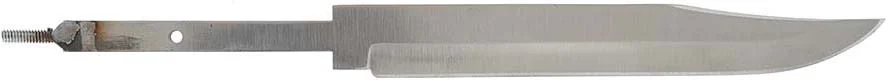 Riflemen's Carbon Steel Knife Blade Blank,7-7/8" blade, ground finish,made in the U.S. A.