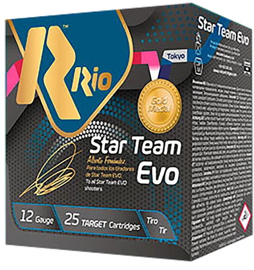 Rio Star Team EVO 12 Ga, 2.75", 1 oz, 8 Shot, 25rd Box